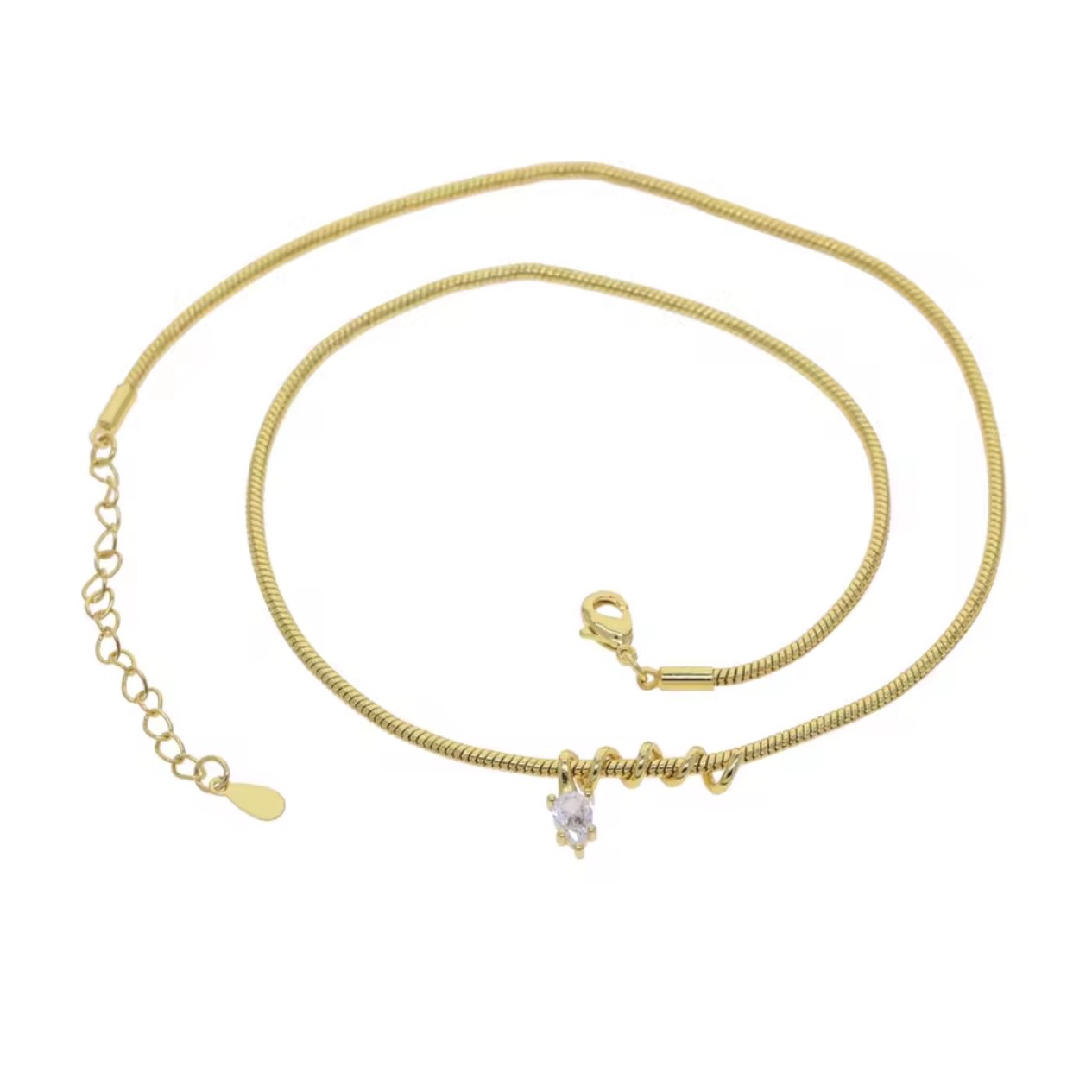 Screenshot ZIRCONIA SNAKE NECKLACE - Image 1