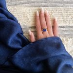 LAPIS CHUNKY RING - Image 2