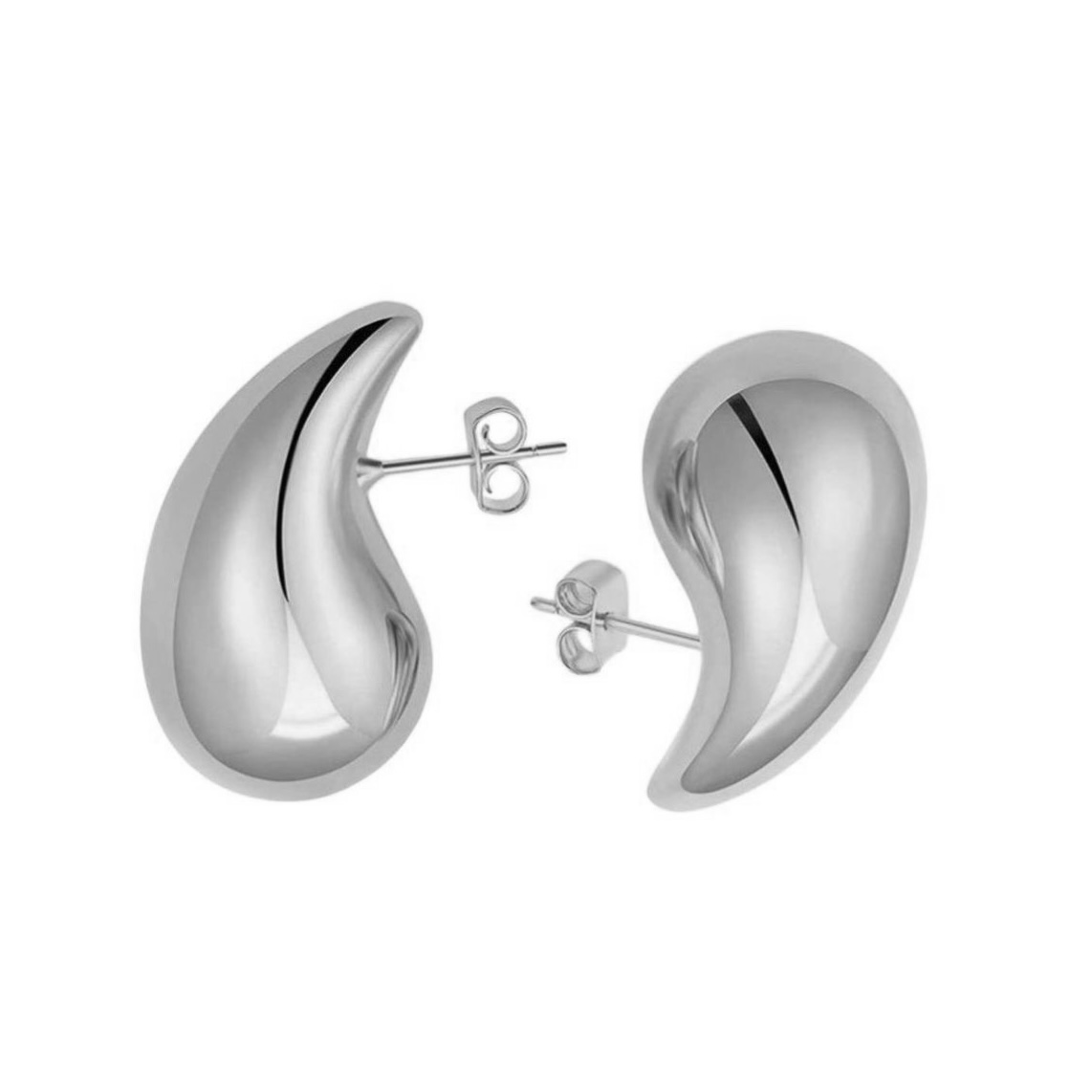 IMG_8035 THE DROP EARRINGS (Silver) - Image 1