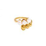 PEARLS WRAP RING