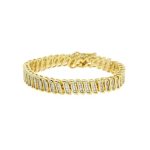 BAGUETTE SNAKE BRACELET