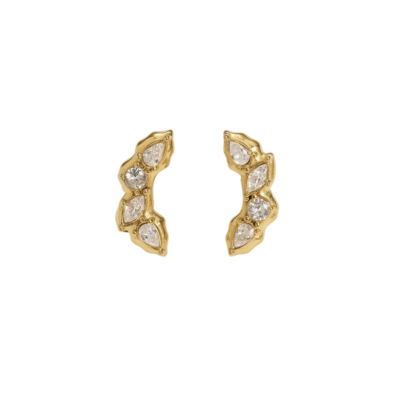 IMG_2322 FOUR LEAF EARRINGS - Image 1