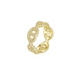 ICED CHAIN RING