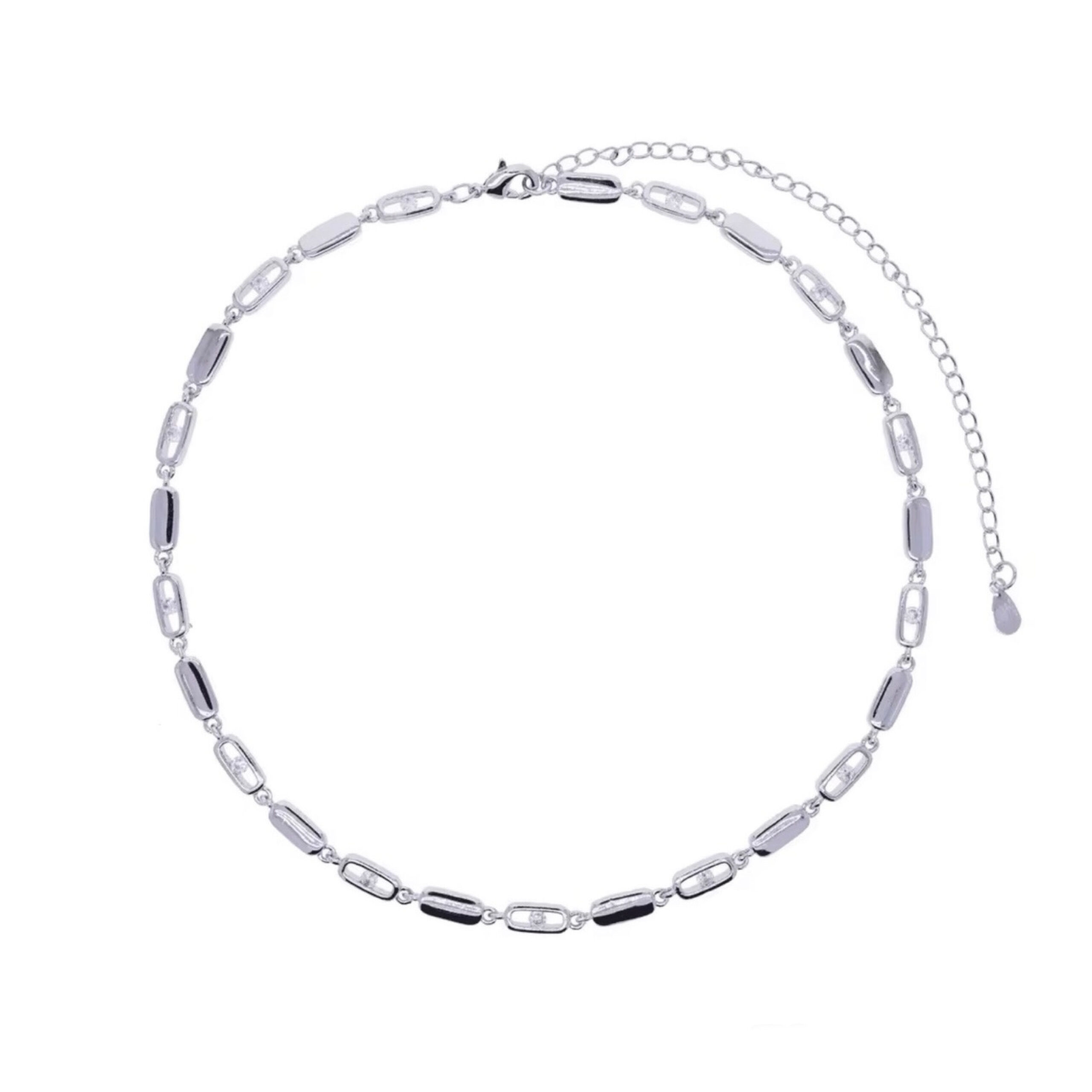 E094F439-61C6-4A71-BF86-35CA50A57B31 SAMARA CHOKER (Silver) - Image 1
