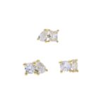 DUO STUD EARRINGS (Mini)