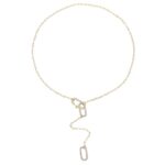ZIRCONIA LINKS NECKLACE