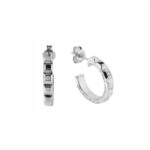 CUBE HOOPS (Silver)