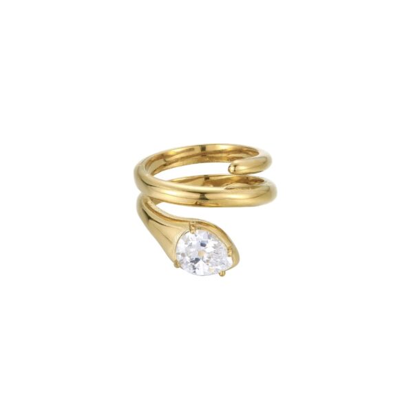 SNAKE WRAP RING